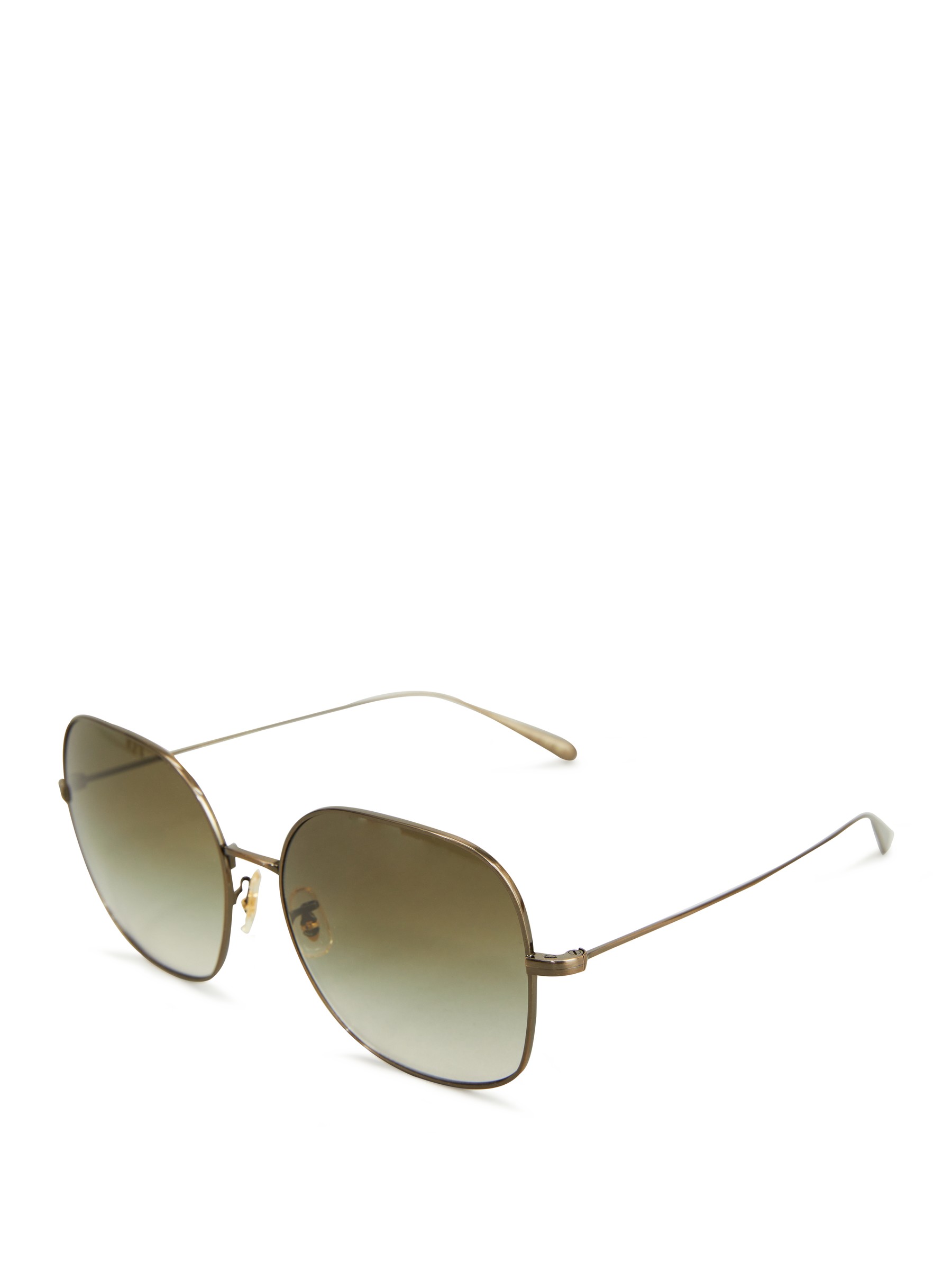 Oliver Peoples Sunglasses 'Deadani' Green/Brass | Solbriller