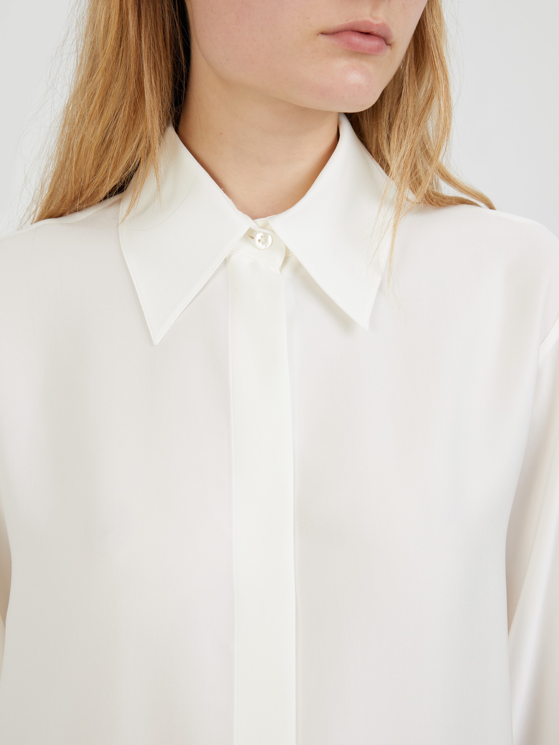 The Row Silk blouse Malvina Cream The Row