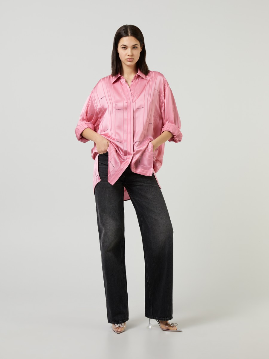 GIVENCHY Satin-Shirt Pink | GIVENCHY