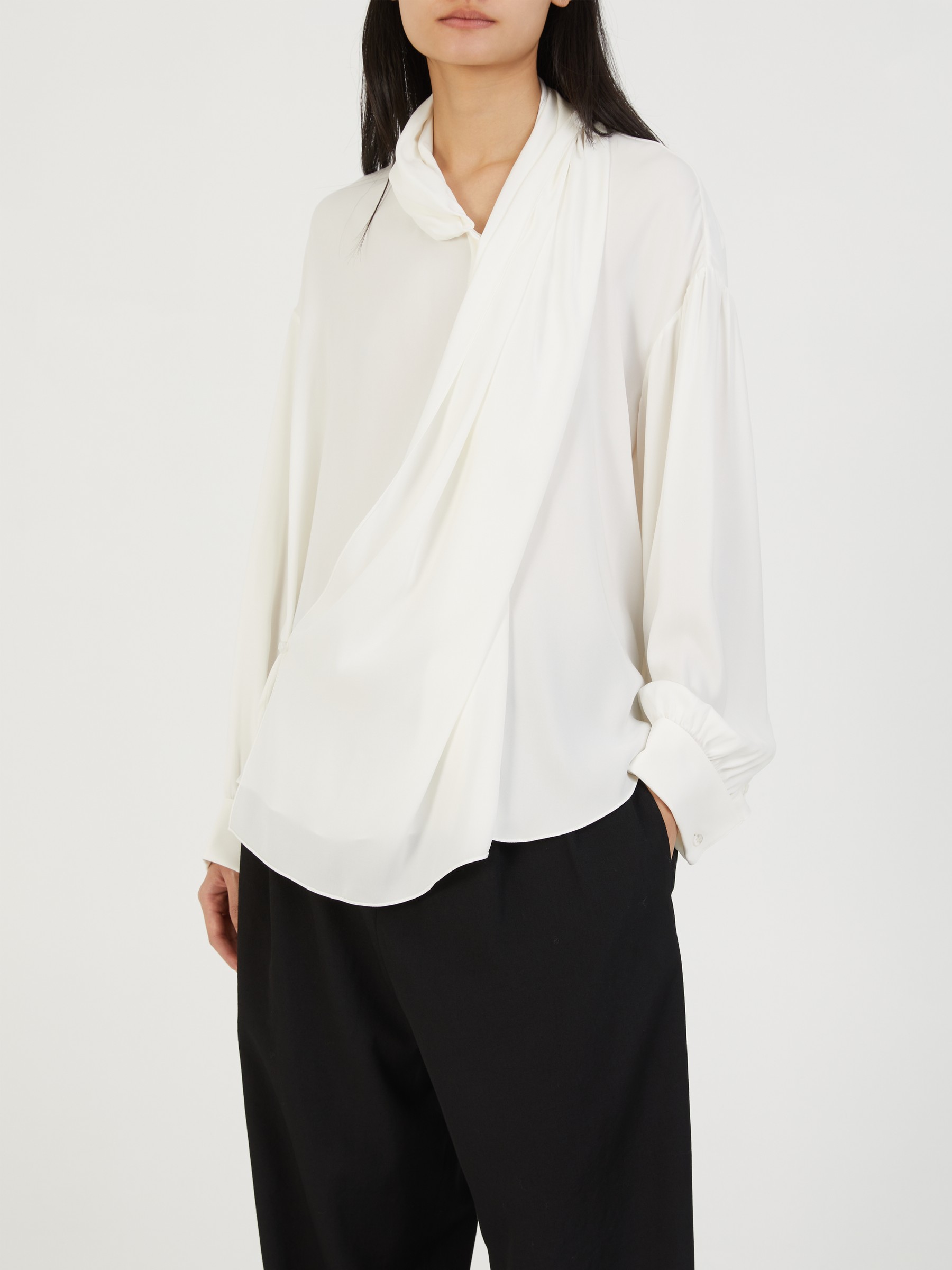 The Row Silk blouse Darnelle White The Row