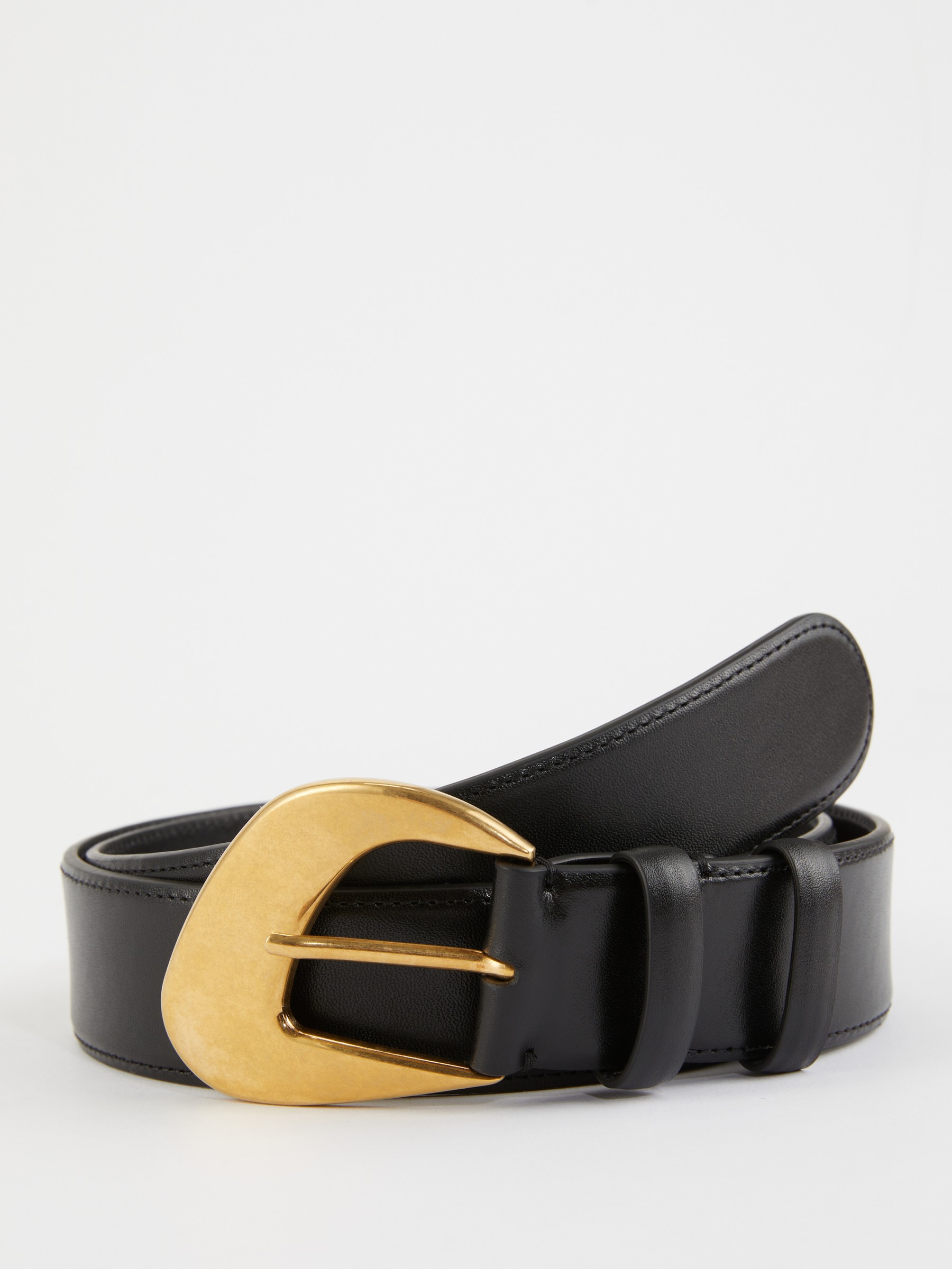 The Row Leather belt Effie Black B lter