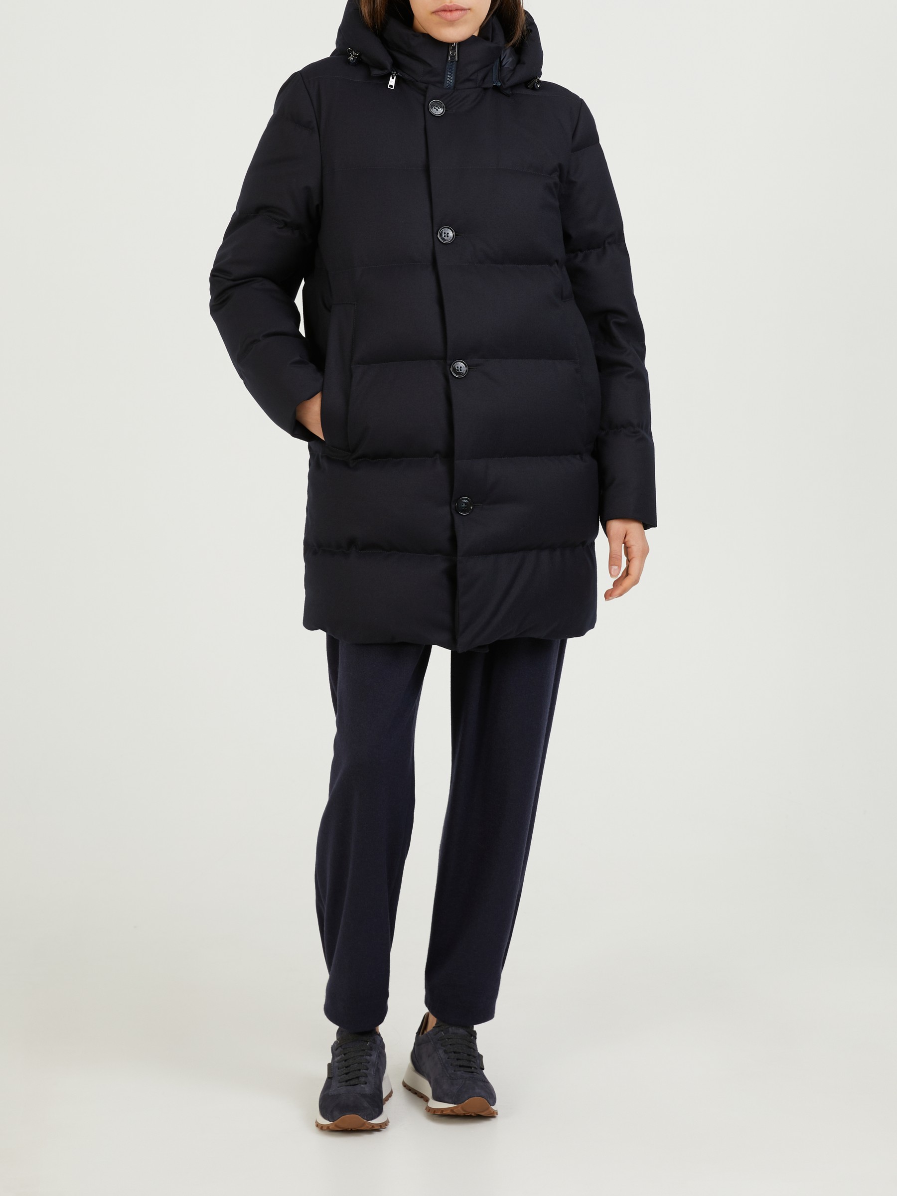 Wool clearance down parka