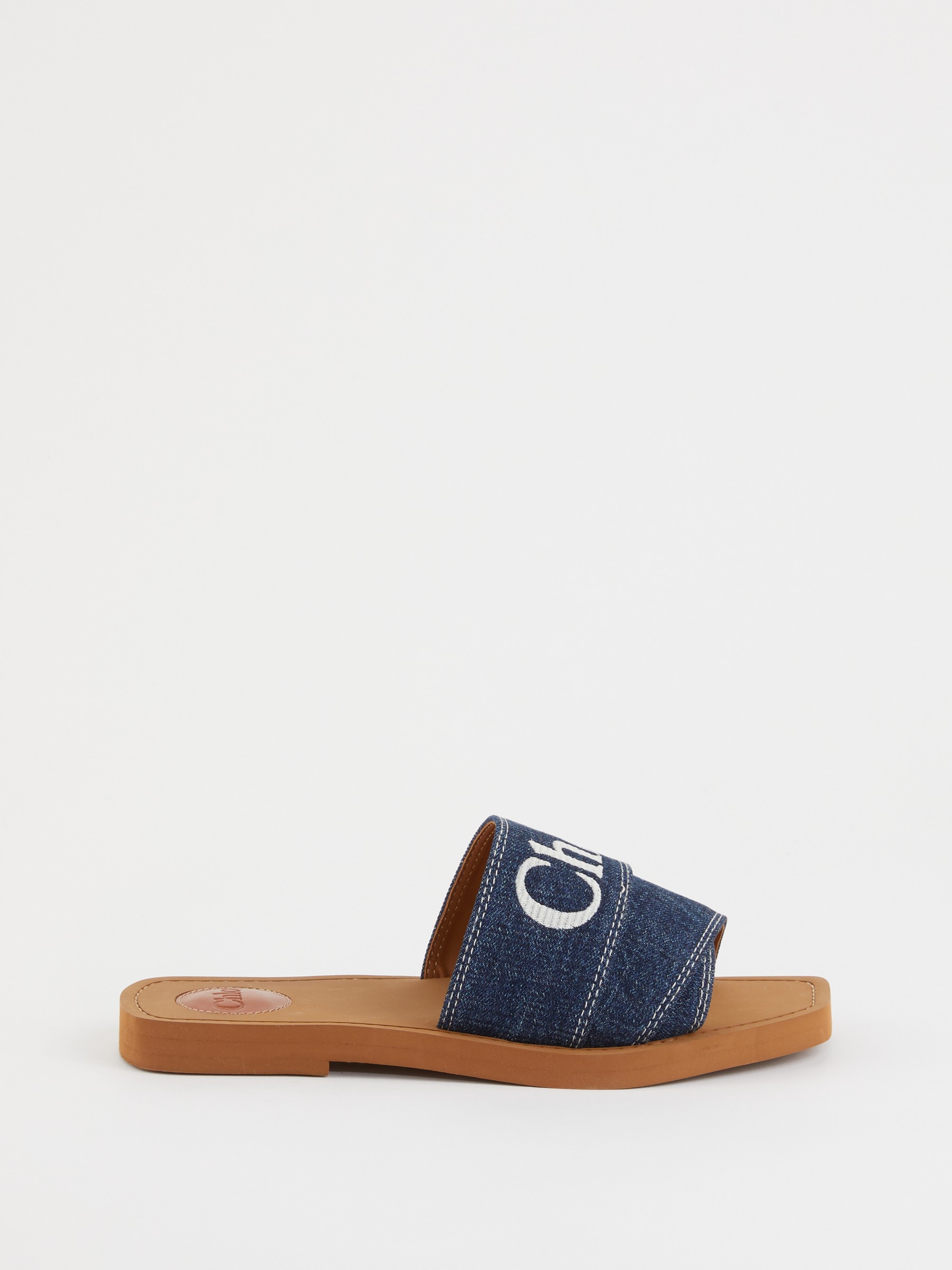 Woody logo sandals discount chloé