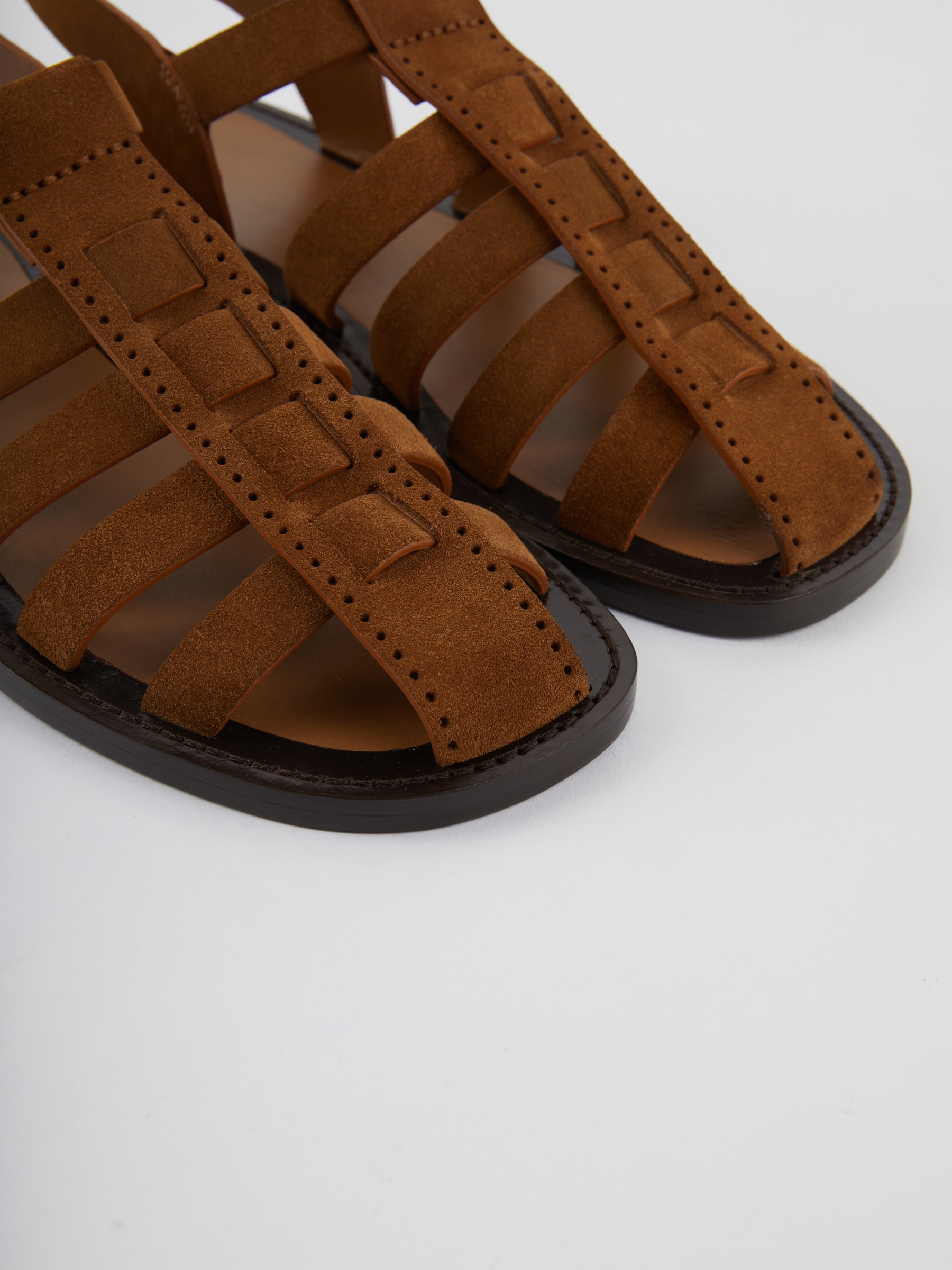 The Row Sandal Pablo Cognac Sandals