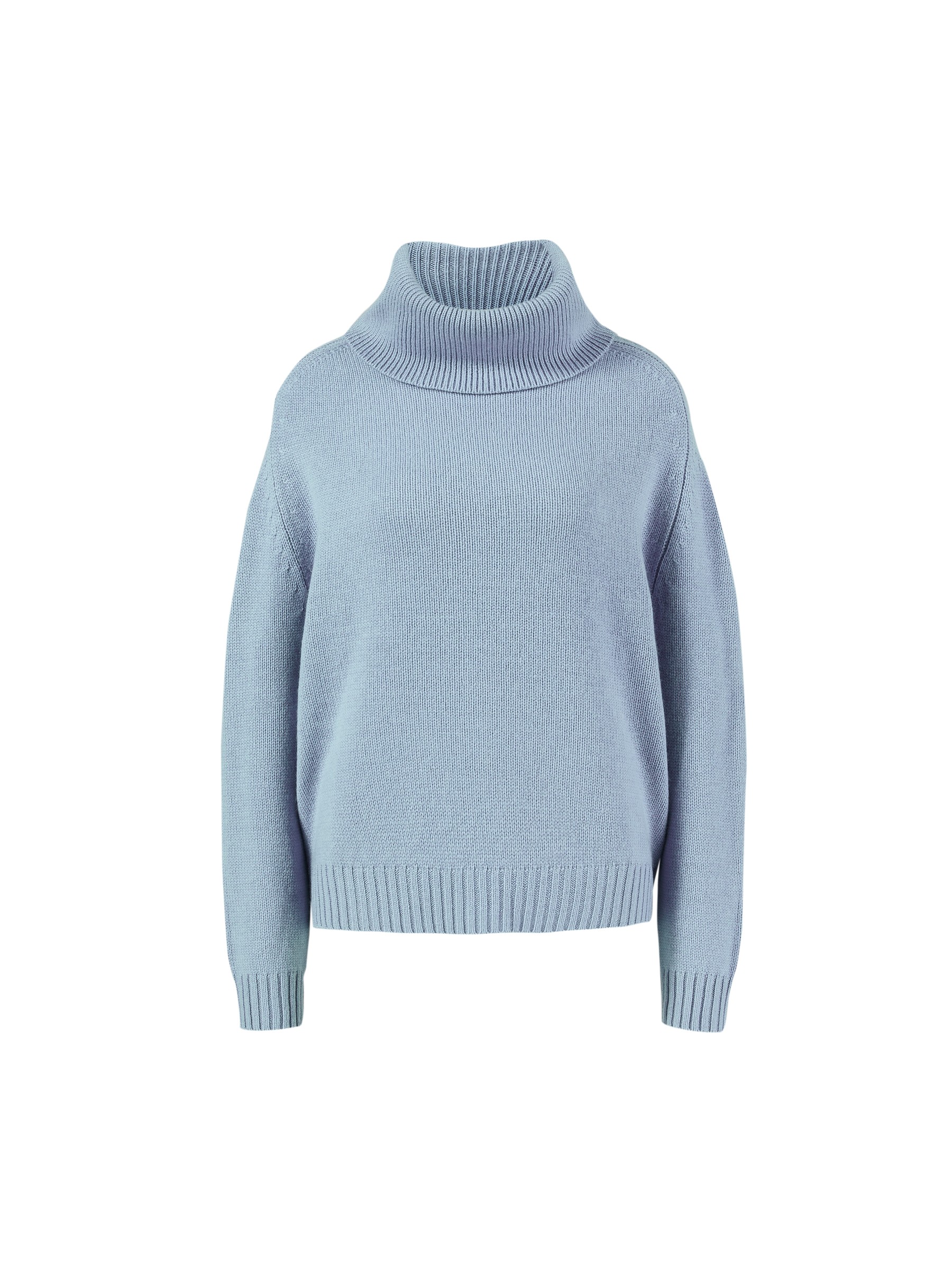 Bestemt reparatøren Borger Allude Cashmere Turtleneck Sweater Blue | Kashmir og Strik