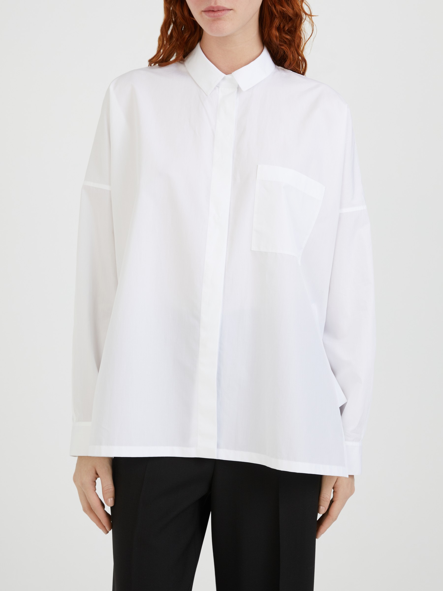 The Row Minimalist shirt Concetta White The Row