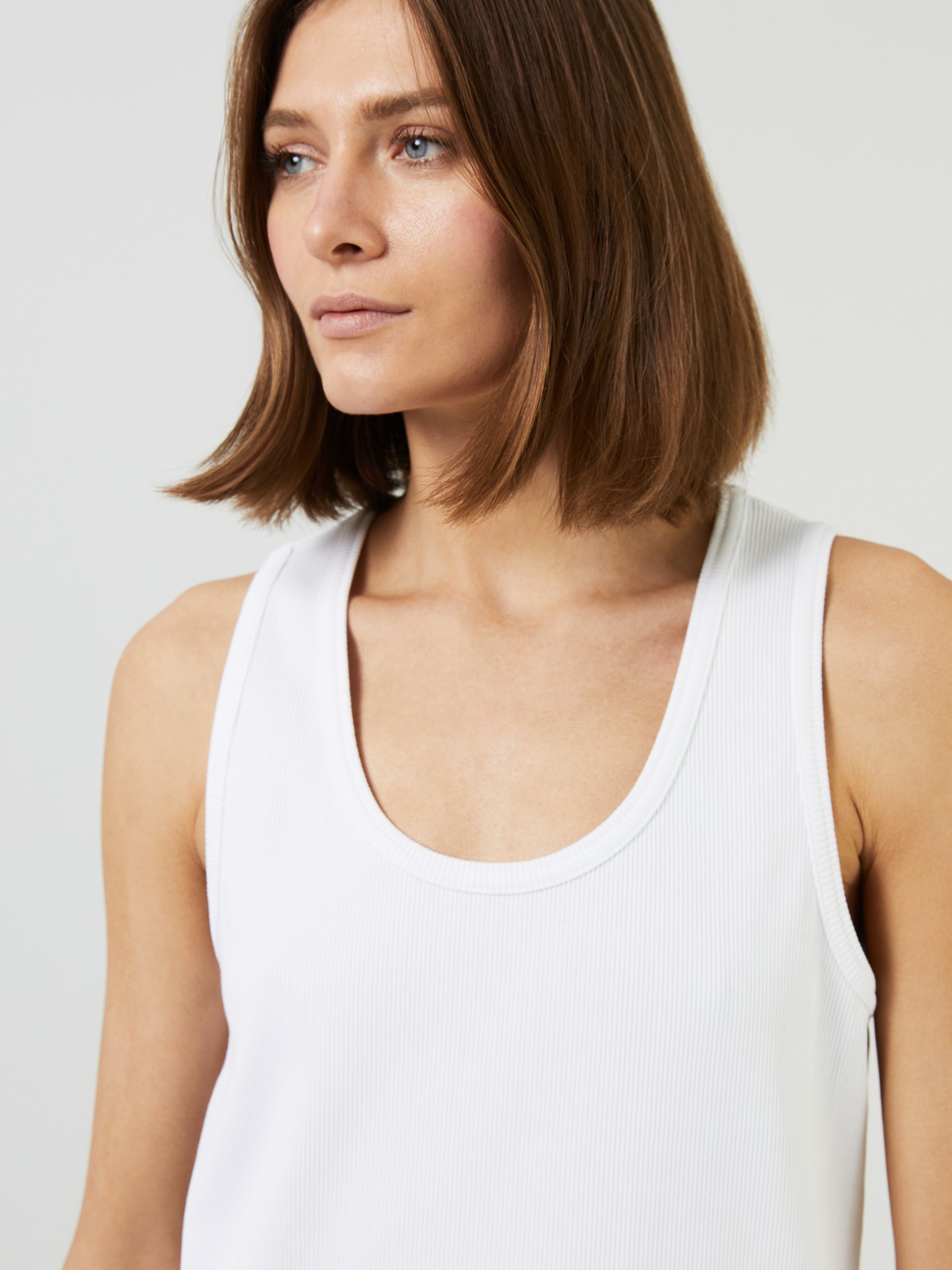 Bottega Veneta Tank top white