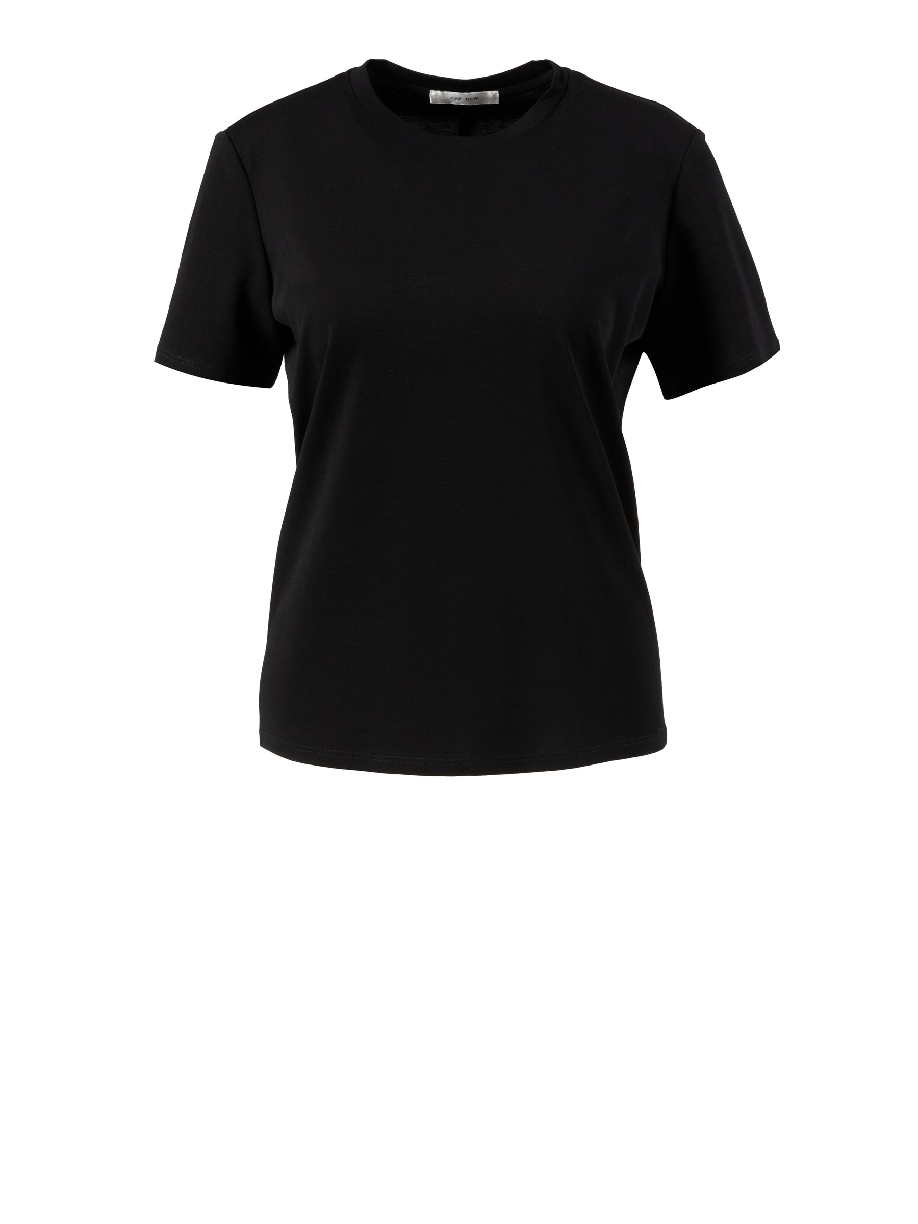 The Row T Shirt Wesler Black Korte rmer