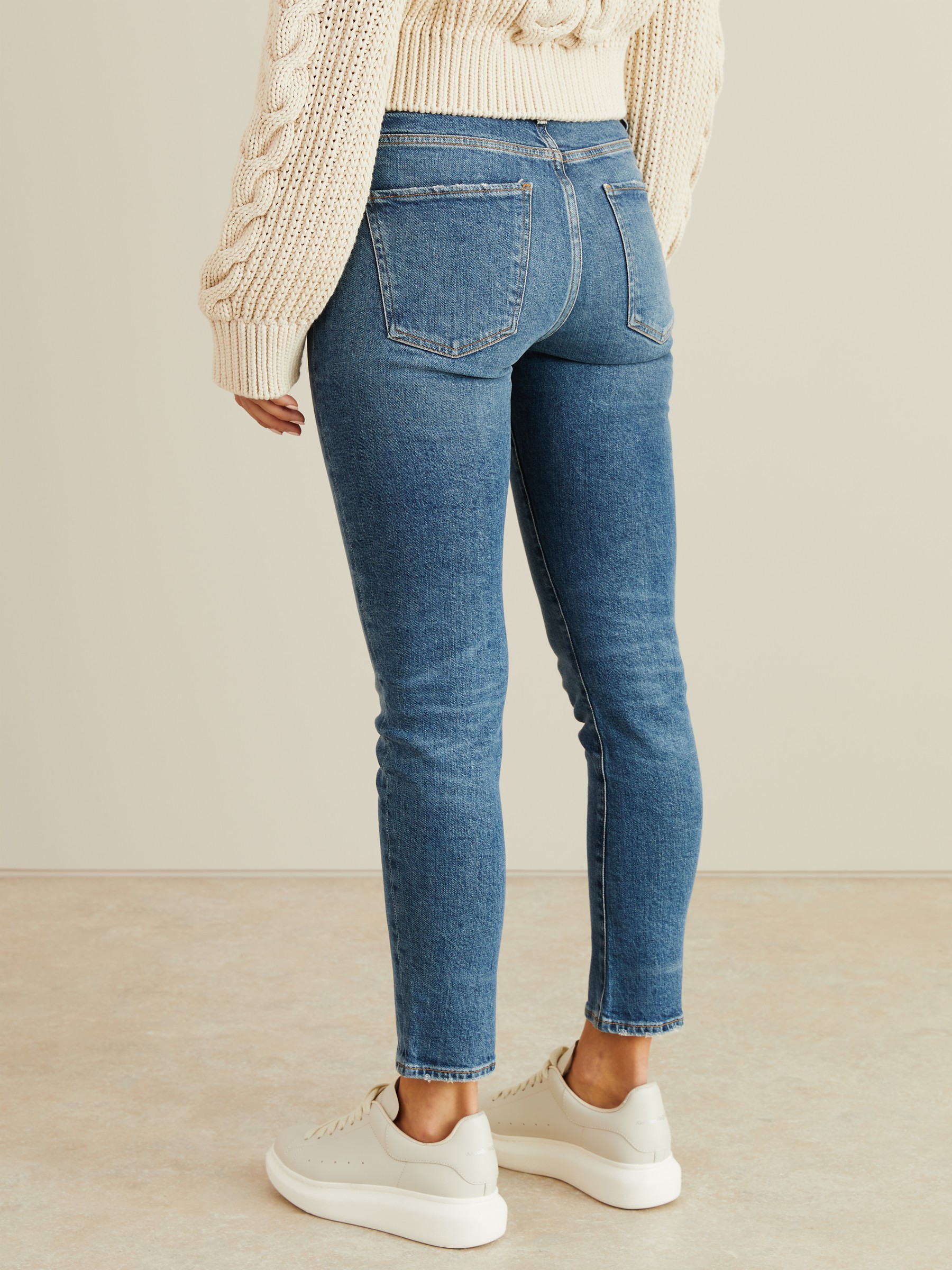 AGOLDE Skinny jeans Toni Blue Slim and Skinny Fit Jeans