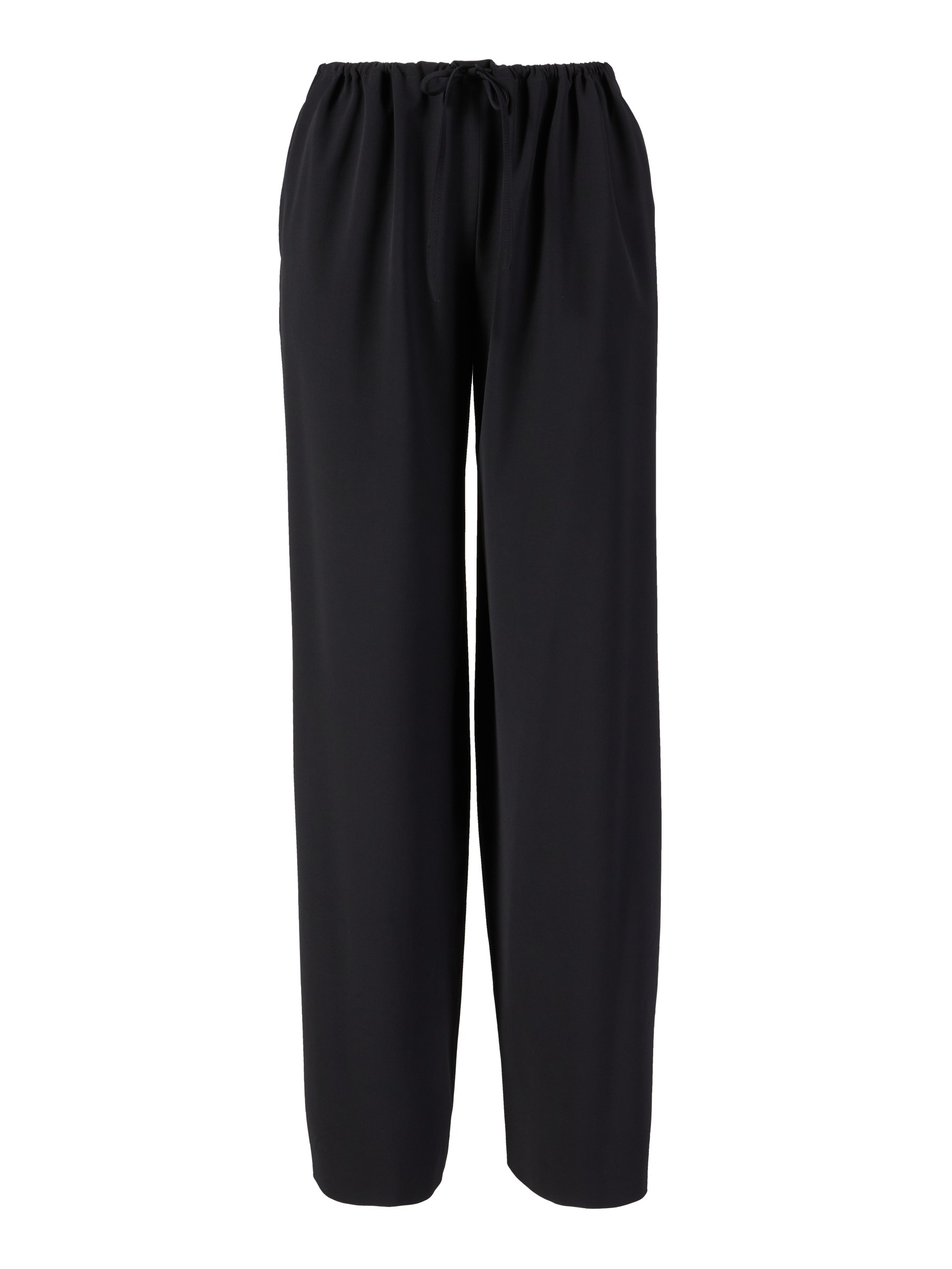 Barrie wide-leg wool-crepe pants