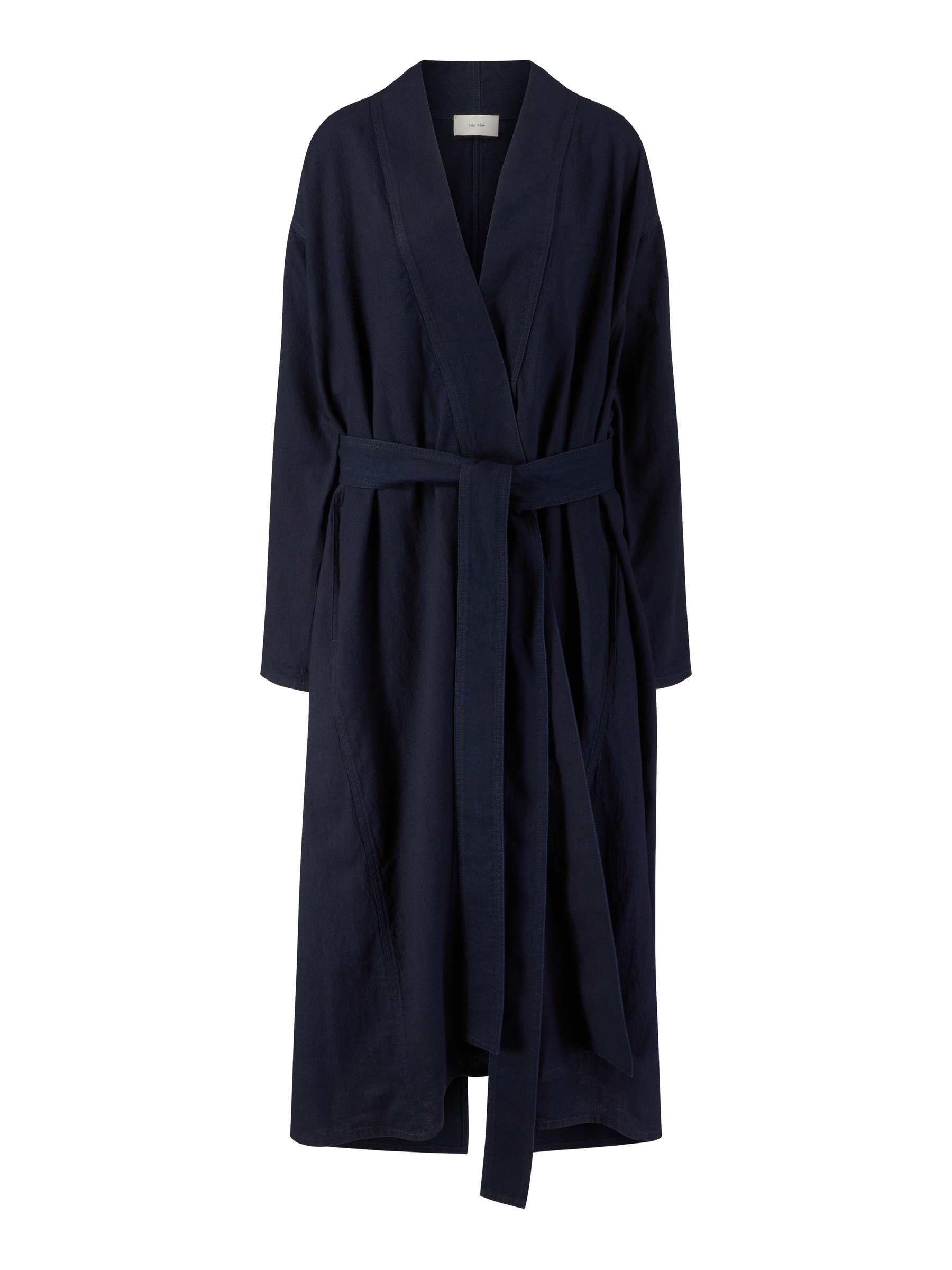 The Row Light coat Rimbaud Navy Blue Trench Coats