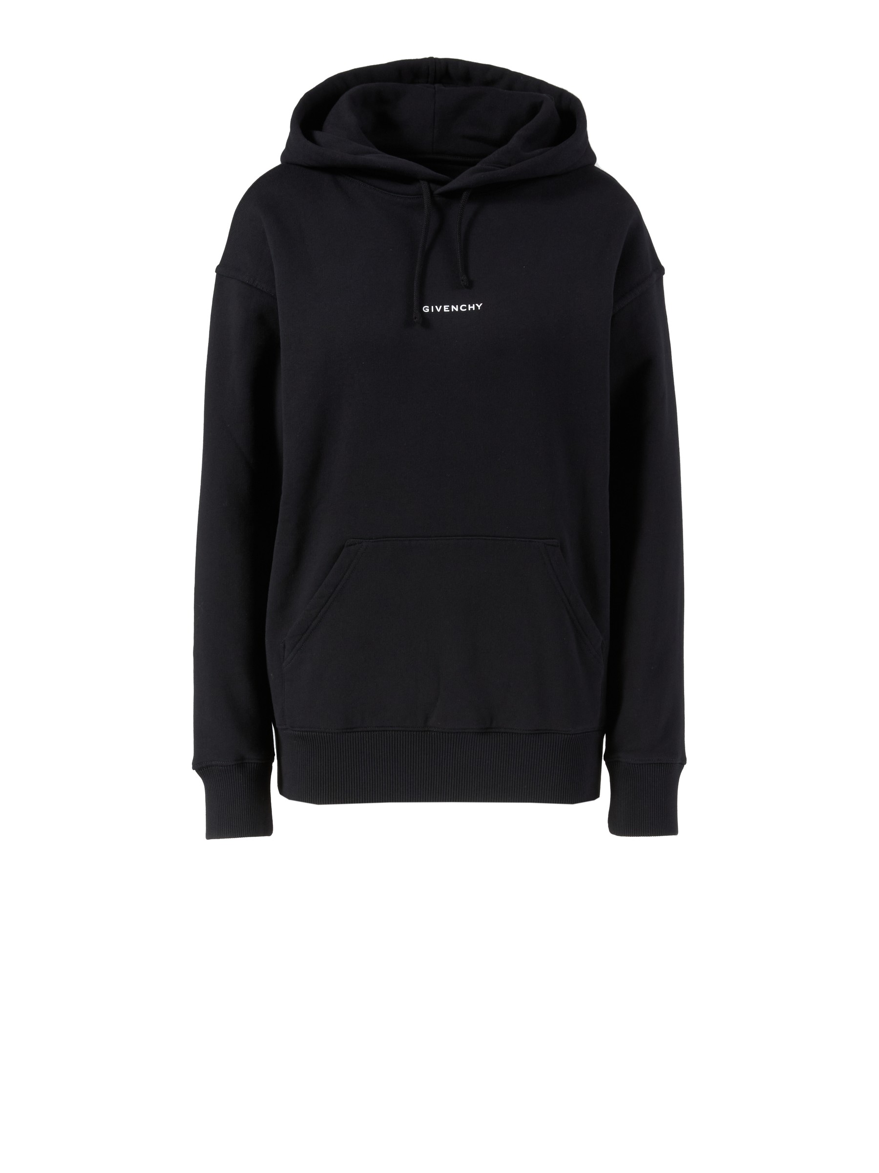 GIVENCHY Hoodie with logo lettering Black | Hooded Sweaters