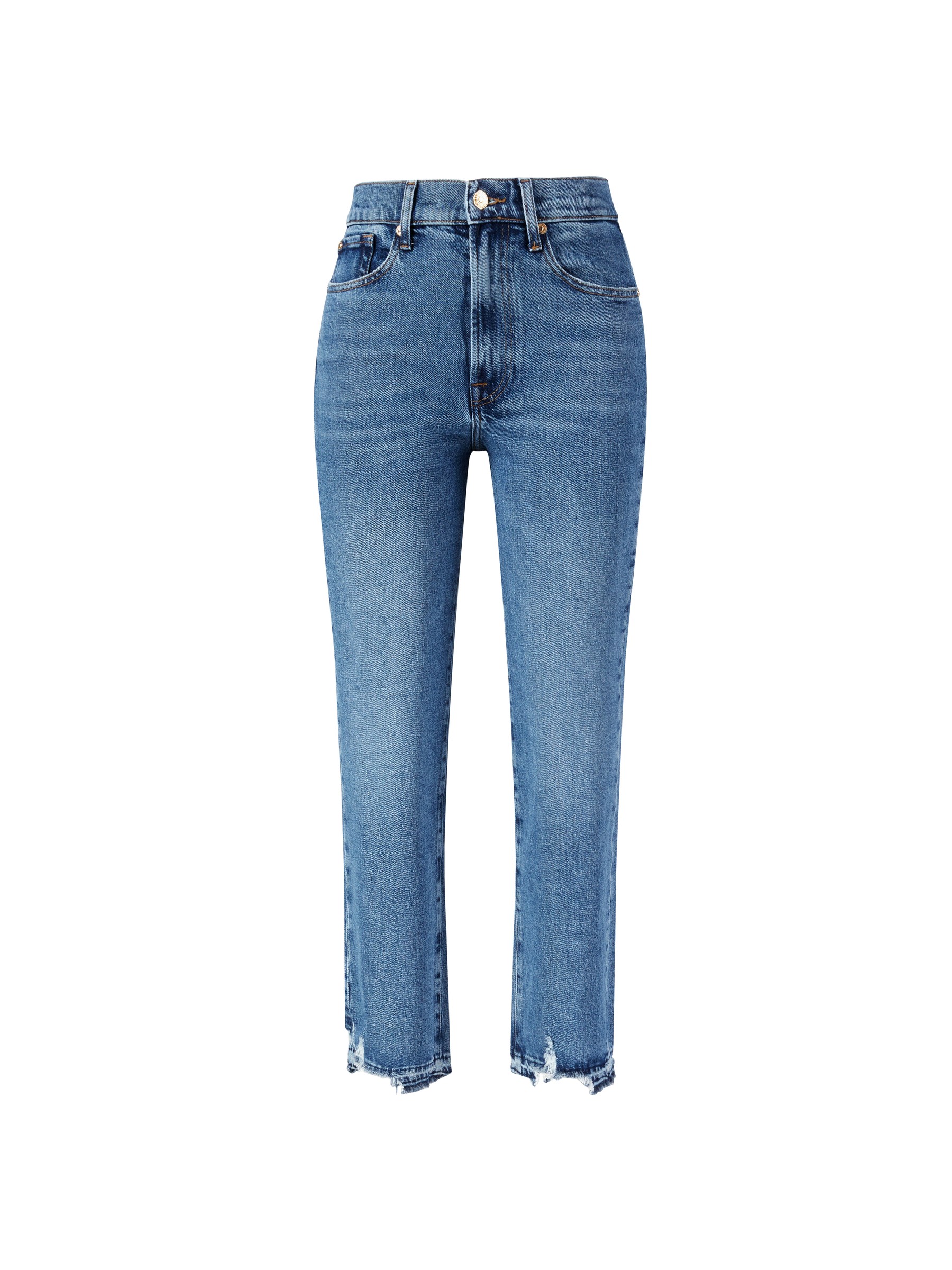 Cambio High Waist Jeans hellgrau Jeans-Optik Mode Jeans High Waist Jeans 