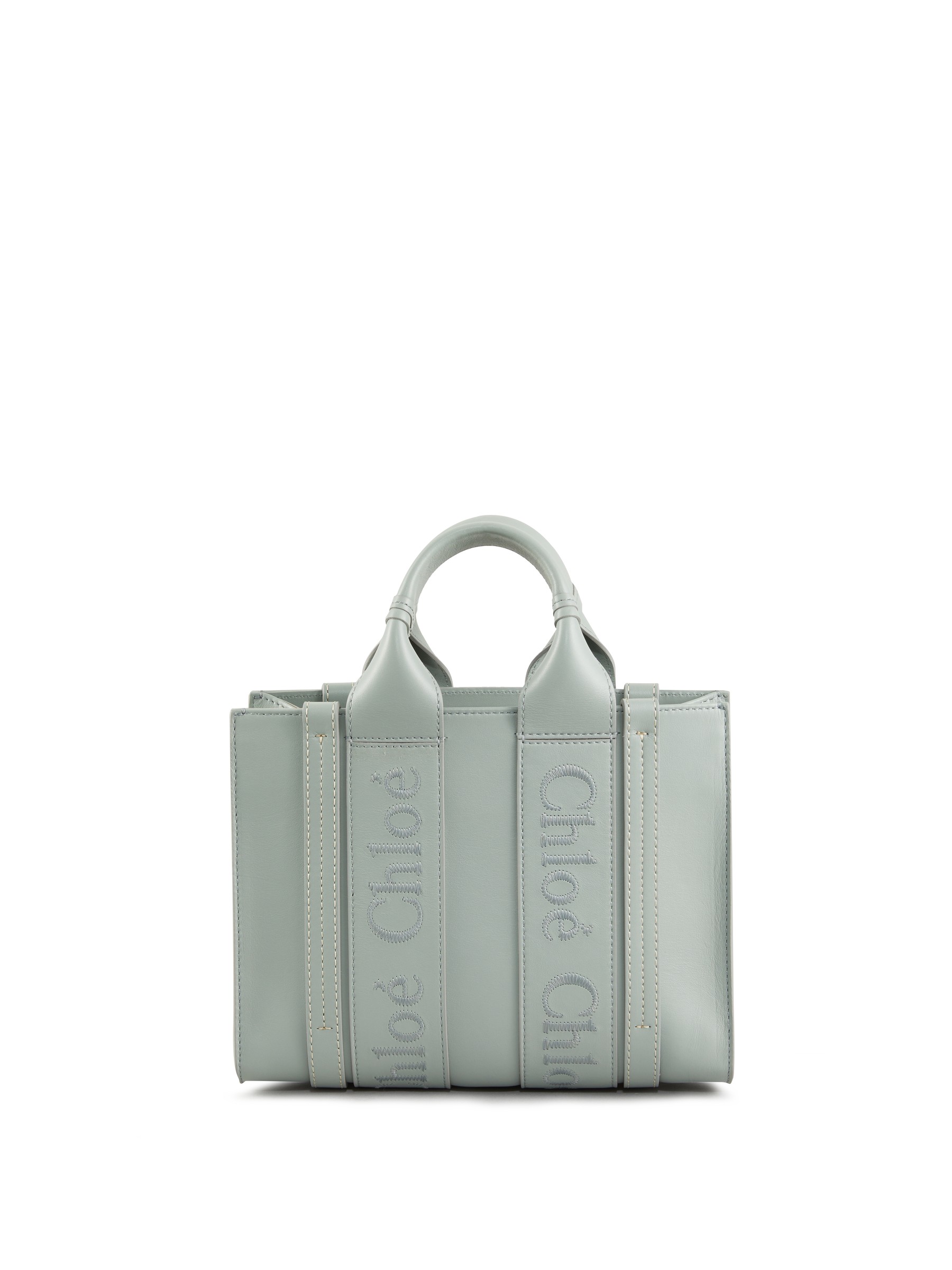 Chloé Medium Woody Tote Bag Wild Grey, Tote